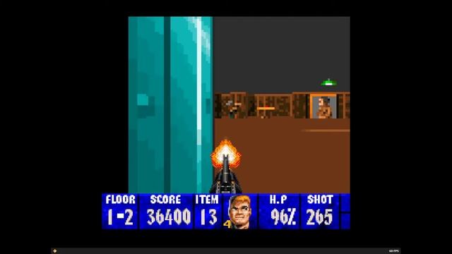 Wolfenstein 3D SNES 100 - Mission 1
