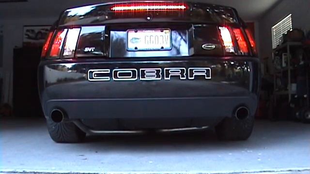 03 Mustang SVT Cobra With Autotrix Tail Light Sequencers