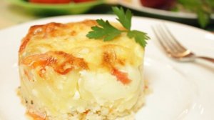 Вегетарианска мусака - Vegetarian Moussaka with Rice and Tomato