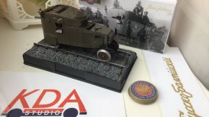 РуссоБалт С 24/40 НР 13bis пр-во KDA studio 1:43 Бронеавтомобиль