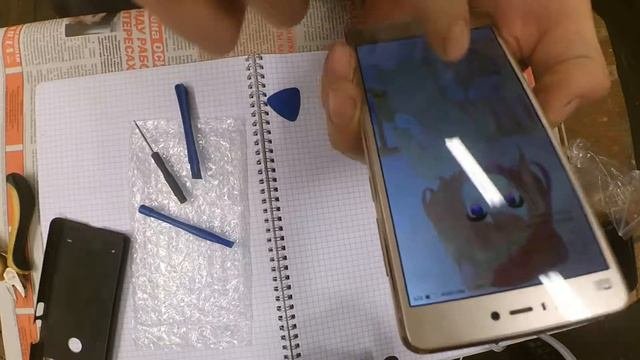 Замена экрана Xiaomi Mi4s часть 3