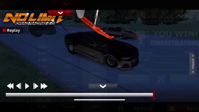 No Limit Drag Racing 2.0 Camaro 5.7 Tune смотреть онлайн