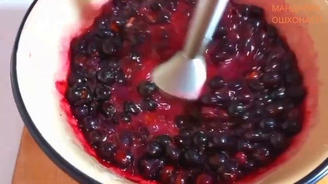 ПЕСОЧНОЕ ПИРОЖНОЕ ИЗ ЧЁРНОЙ СМОРОДИНЫ //  Smorodinali uqalangan pirog