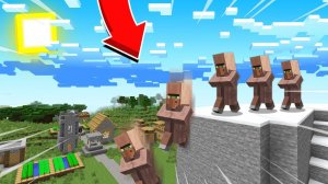 ПОЧЕМУ ЖИТЕЛИ ПРЫГАЮТ С ЭТОЙ ГОРЫ В МАЙНКРАФТ | Риколит Minecraft