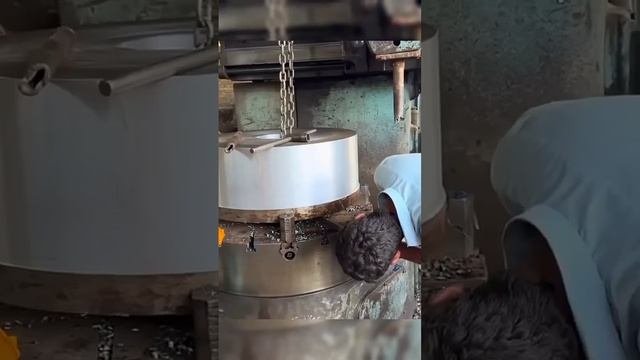 Изготовление огромной шестерни