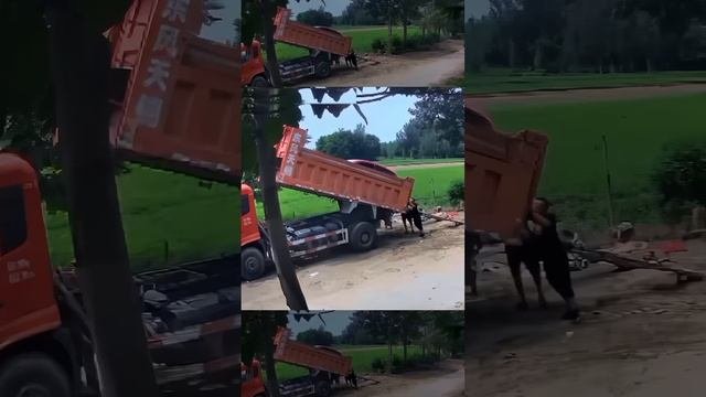 Погрузка легковушки