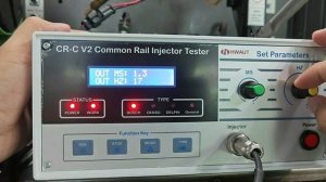New CR-C V2 common rail injector tester with AHE function