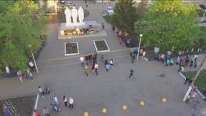 Калининск. 9 мая 2018. Автопробег. Конкурс.