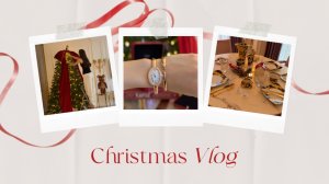 🌲🎁 Christmas Vlog / Украшаем ёлку и декорируем стол / Обзор покупок и идеи подарков 🎅🏻🥂