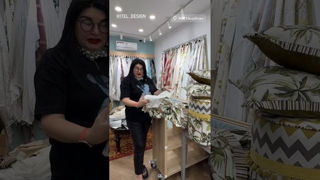 ПОТРЯСАЮЩИЙ ИГРИВЫЙ КОМПЛЕКТ ШТОР С ПОДУШКАМИ И ПУФИКОМ В КОМПЛЕКТЕ#шторыназаказ#шторымосква