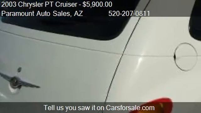 2003 Chrysler PT Cruiser Touring - for sale in Tucson, AZ 85 смотреть онлайн