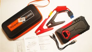 Дешевый БУСТЕР / ТЕСТ в реальных условиях HIGH POWER jump starter MODEL: M43A start 300A Peak 600A