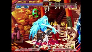 Guilty Gear X Plus - Выживание за Диззи(100 уровней)