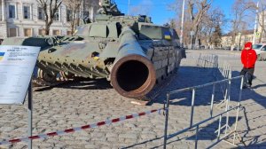 Выставка трофейной военной техники НАТО и Украины в Новочеркасске! ОБЗОР трофейной техники!