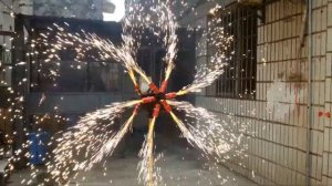 Вертушка двойная мельница для фонтанов