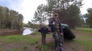 ТРУДОВАЯ РЫБАЛКА ПО БОЛЬШОЙ ВОДЕ НА РЕКЕ ЛЕТКА.