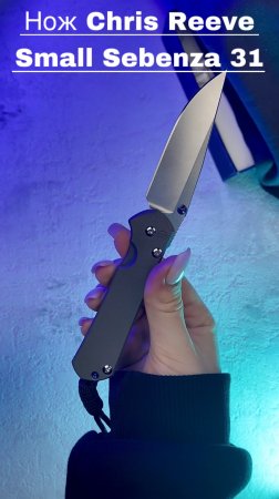 Нож Chris Reeve Small Sebenza 31, CPM MagnaCut, 6AL4V Titanium Handle, S31-1000