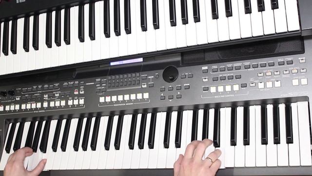 БРАТЬЯ РАДЧЕНКО "ДОМИК ОКНАМИ В САД "кавер на синтезаторе от YAMAHA DJX