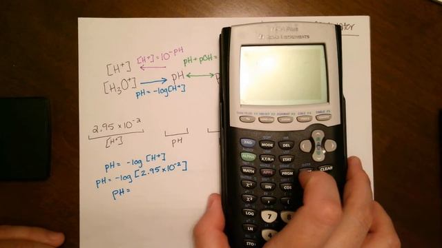 Graphing Calculator with pH, pOH, [H+], and [OH-] смотреть онлайн