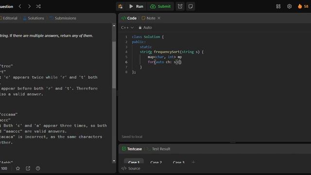 ✅Day 38 | LeetCode 451. Sort Characters By Frequency #dailychallenge #leetcode #solution