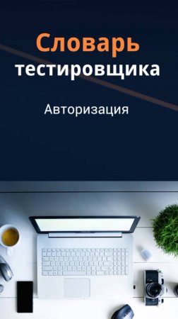 Словарь тестировщика. Авторизация.