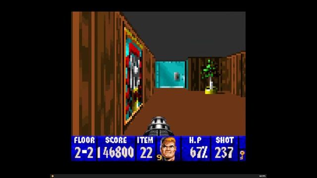 Wolfenstein 3D SNES 100 - Mission 2