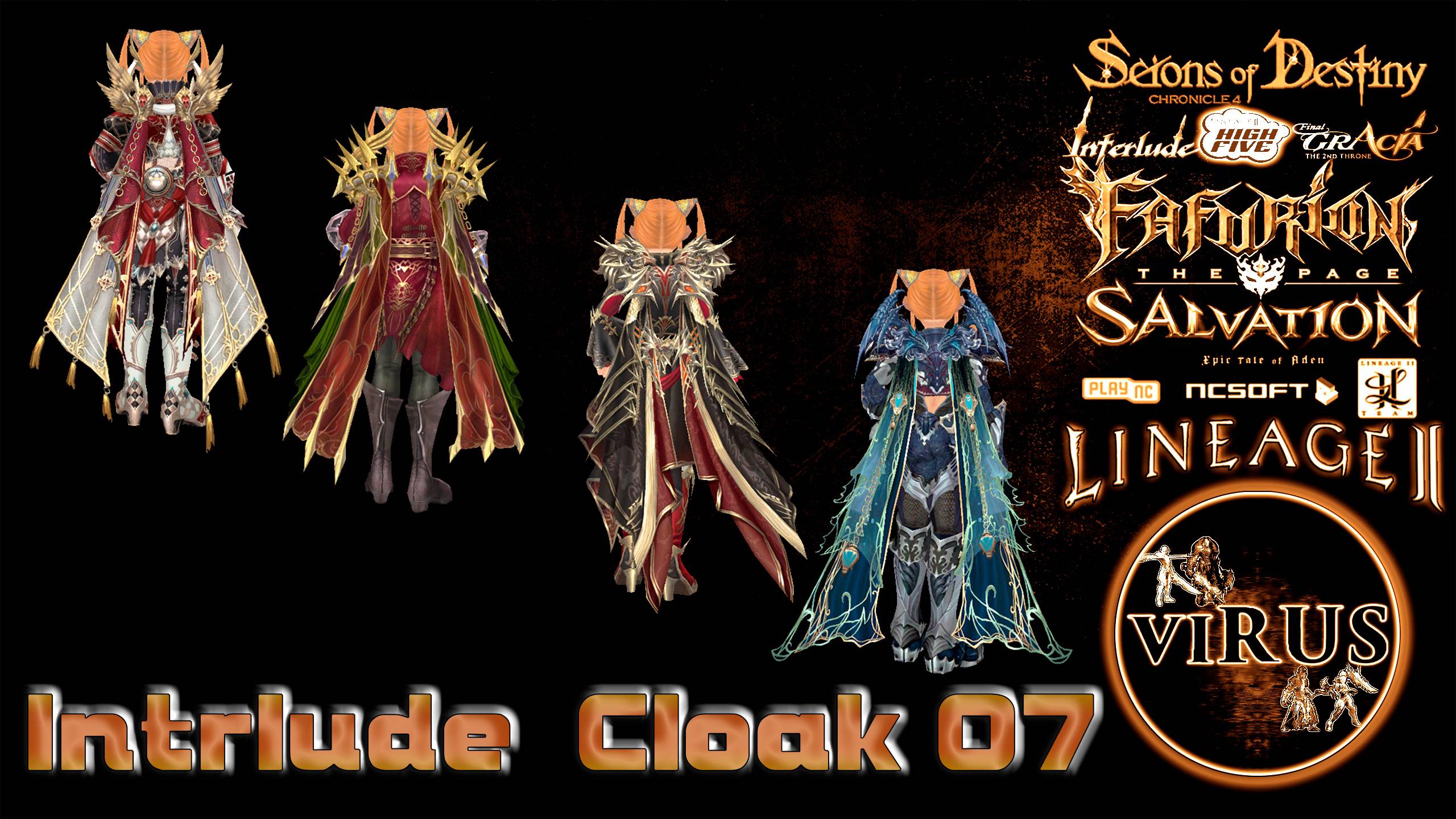 New Cloaks Set 07 for the c4-Interlude server ◄√i®uS►
