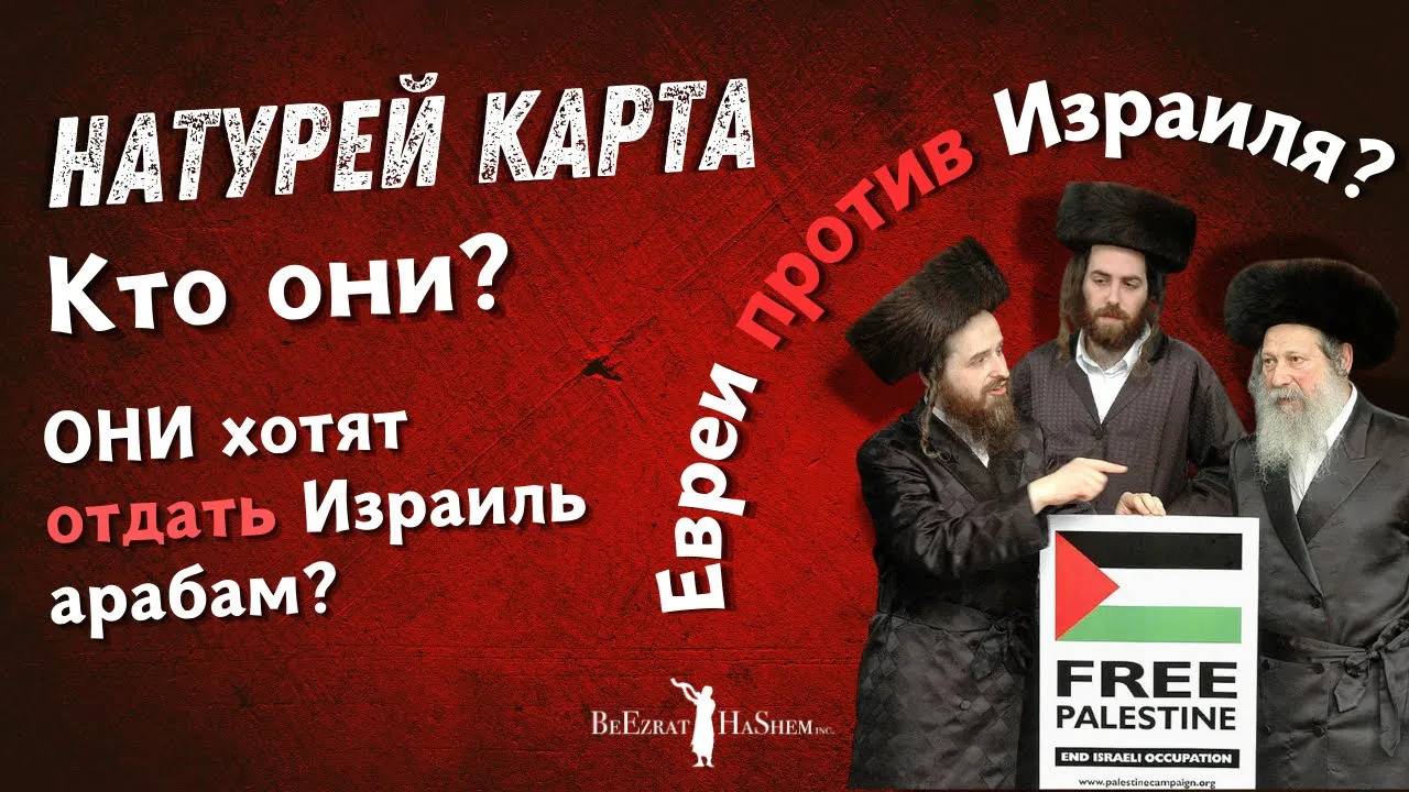 Натурей Карта. Кто они_ Евреи против Израиля_ Они хотят отдать Израиль арабам_ #тора