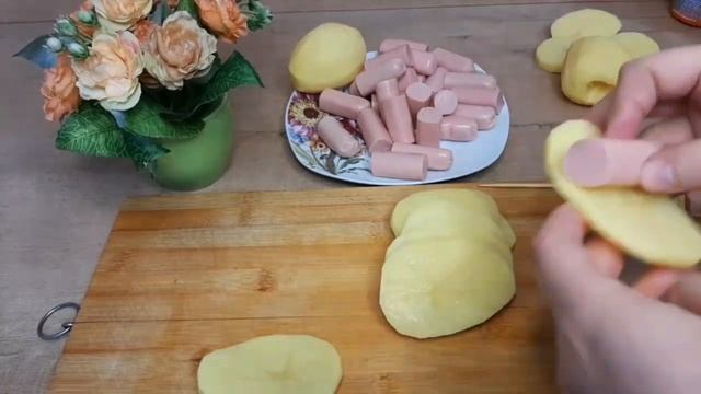 Быстрый ЗАВТРАК Детям 🫶 Сосиски  #завтрак #быстрыйзавтрак #сосиски