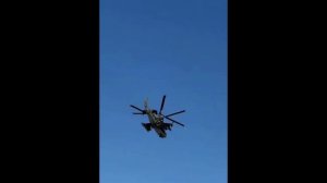 Ка-52 «Аллигатор» российский вертолёт нового поколения.