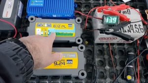 Зарядное Устройство аккумулятора GYS  8.12 PL +  Разряд на КУЛОН 825 до 10,5 Вольт