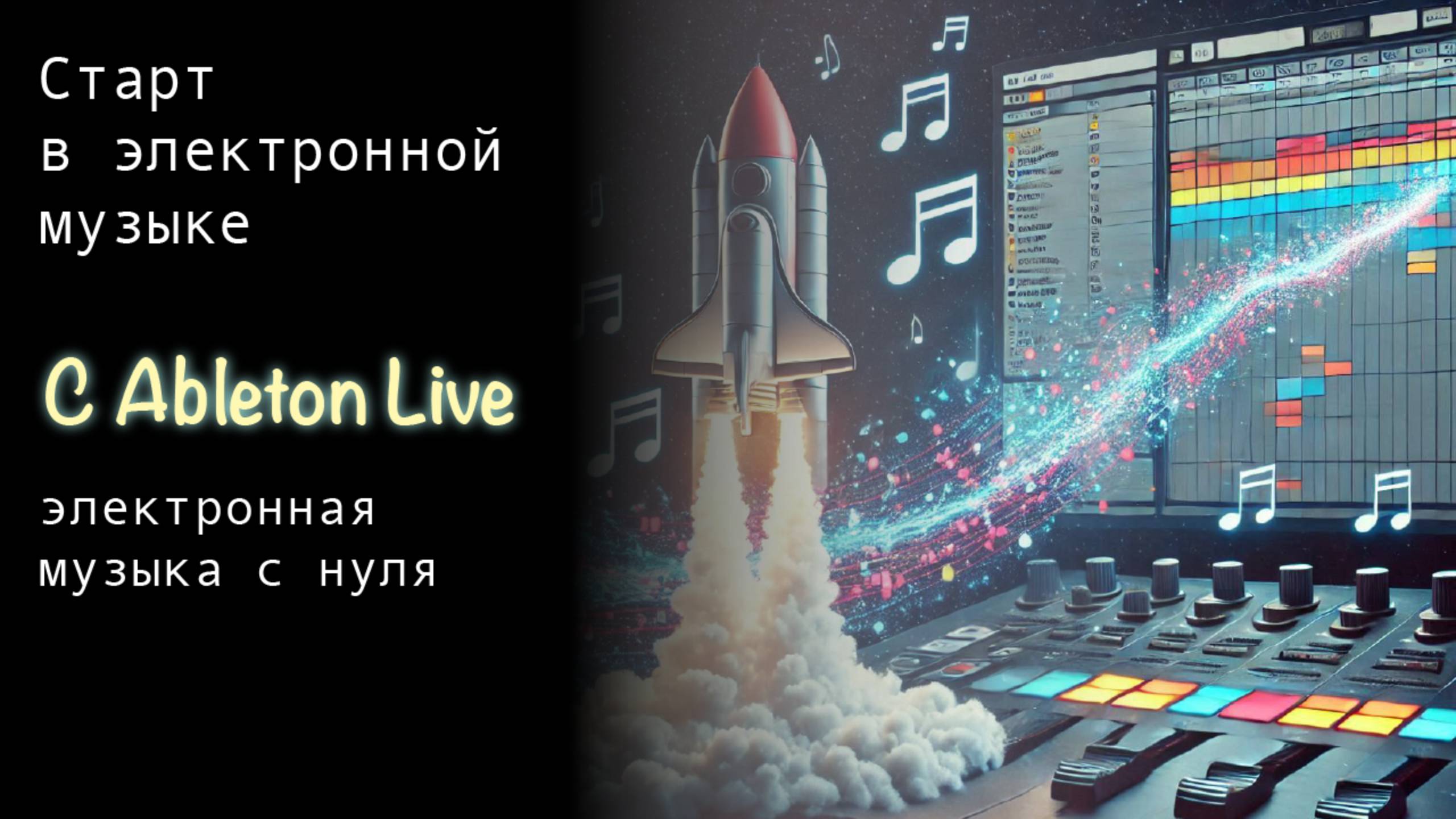 1. Старт в электронной музыке с Ableton Live