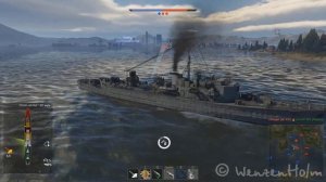 Британский эсминец HMS Hunt (L79) ➤ Первый выход в War Thunder [1.95] ✓