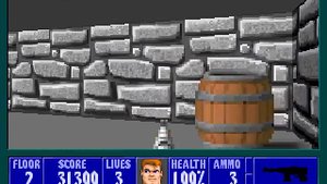 Let's play Wolfenstein 3D: part 13 - Radio music!