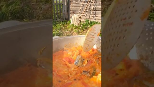 Тушёная скумбрия #russia #food #рецепты #рекомендации #скумбриярецепт #тушеныеовощи #рыба #еда