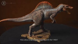 Tyrannosaurus-Rex & Carnotaurus (Jurassic World_ Fallen Kingdom) - STATUE REVIEW