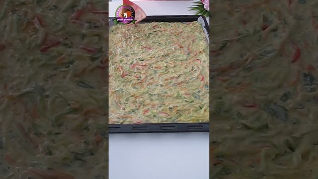 SADECE 3 KABAĞI RENDELEYİN!😉 HER EVDE OLAN MALZEMELERLE PRATİK VE KOLAY PİZZADAN DAHA LEZZETLİ😋