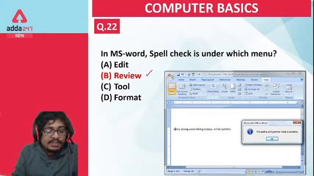 OSSSC RI, ARI, AMIN, SFS, Constable, Forest Guard 2021 | Computer Class | Mock Test 2021 | #48
