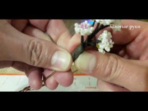 Цветущая вишня своими руками.