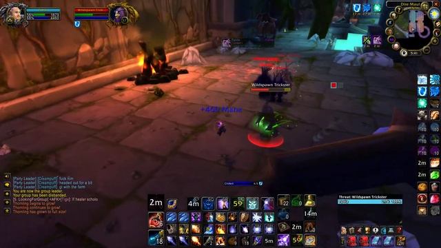 WoW Mage DME 12 Satyr pull смотреть онлайн