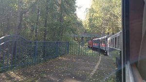 Свердловская ускакалейная железная дорога. В рэтро вагоне. 🙂