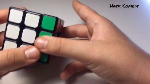 Как собрать Кубика Рубика за 10 секунд рабочий лайфхак //Hayk Comedy