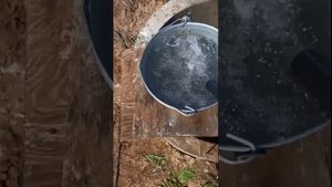 Промывка скважины 55м до чистой воды, методом эрлифта⛲ В Иркутске #ремонтскважины #скважина