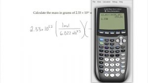 Calculate the mass in grams of 2.33 × 1022 molecules of CCl4.