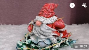 МК "Маленький Дед Мороз №4 Шуба и колпак