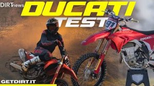 Ducati MX 450 2025: i primi test con Mattia Guadagnini e Jeremy Seewer a Ottobiano