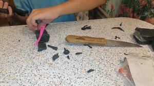Лепка из пластилина Титана телемена #лепка #скибидитуалет