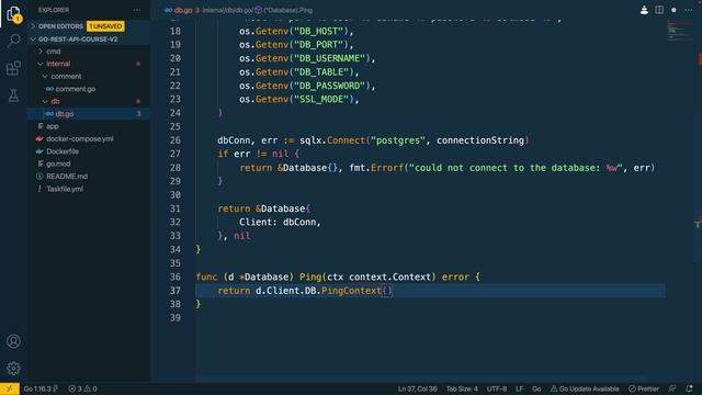 13 - Подключение к базе данных (2160p с 30fps)