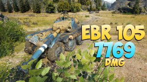 EBR 105 - 5 Фрагов 7.7K Урона - Поздняя игра! - Мир Танков