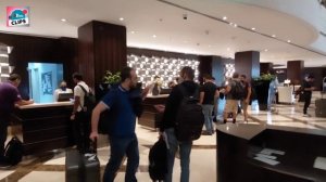 Checking into the Official hotel, Movenpick Grand Al Bustan, for the Dubai Open 2022!!